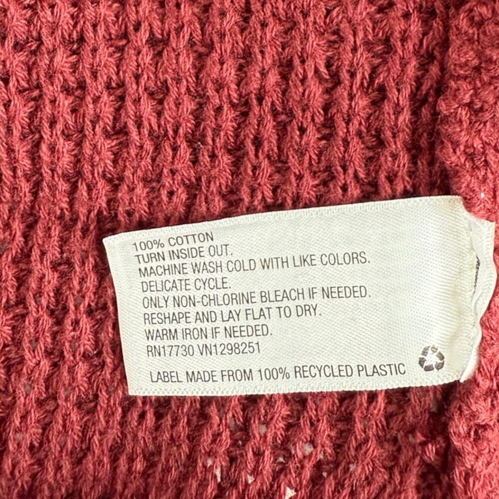 Universal Thread Burgundy Open Front Cardigan - XS - NWT - Picture 6 of 8